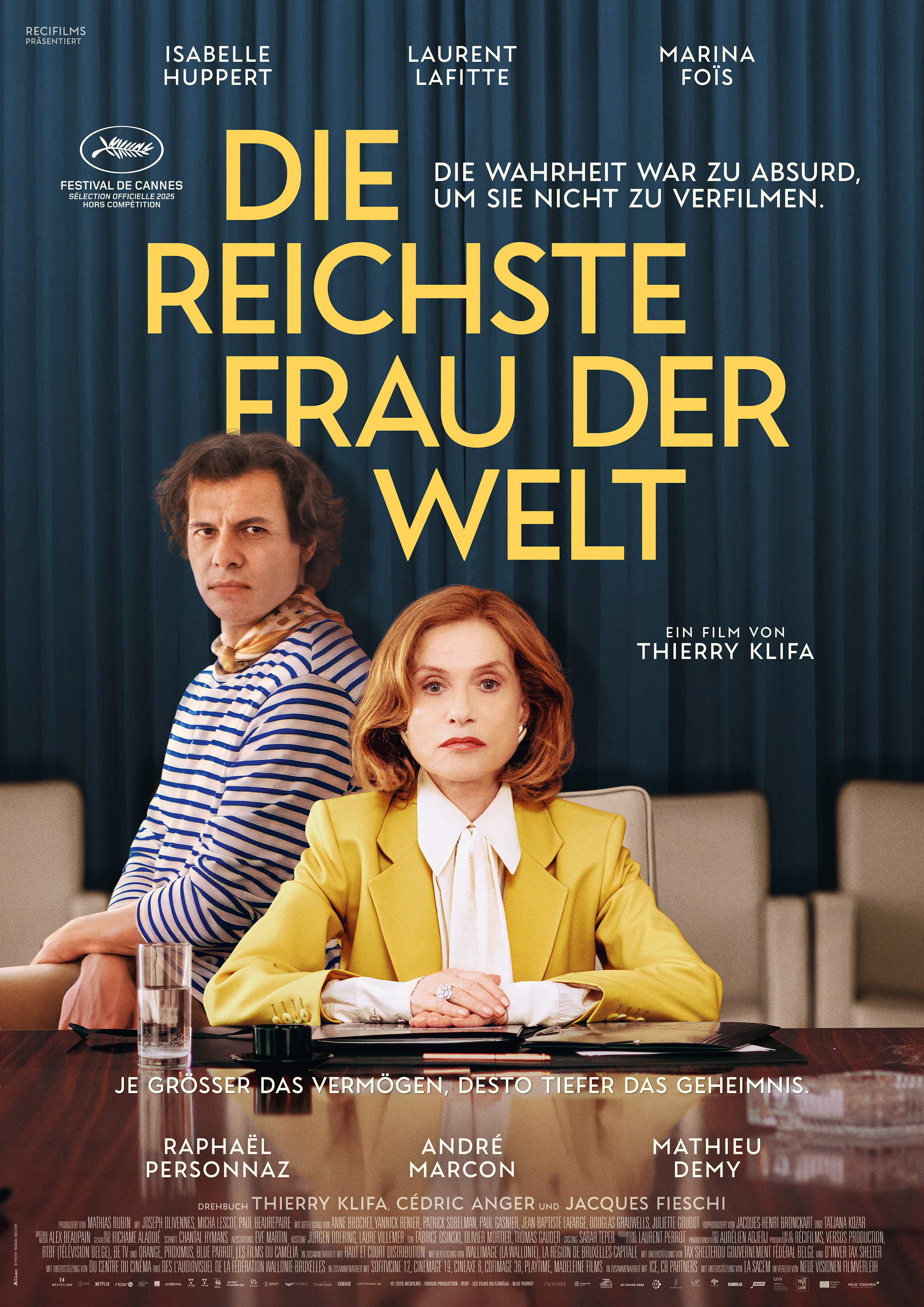 "Die reichste Frau der Welt" - A1-Plakat