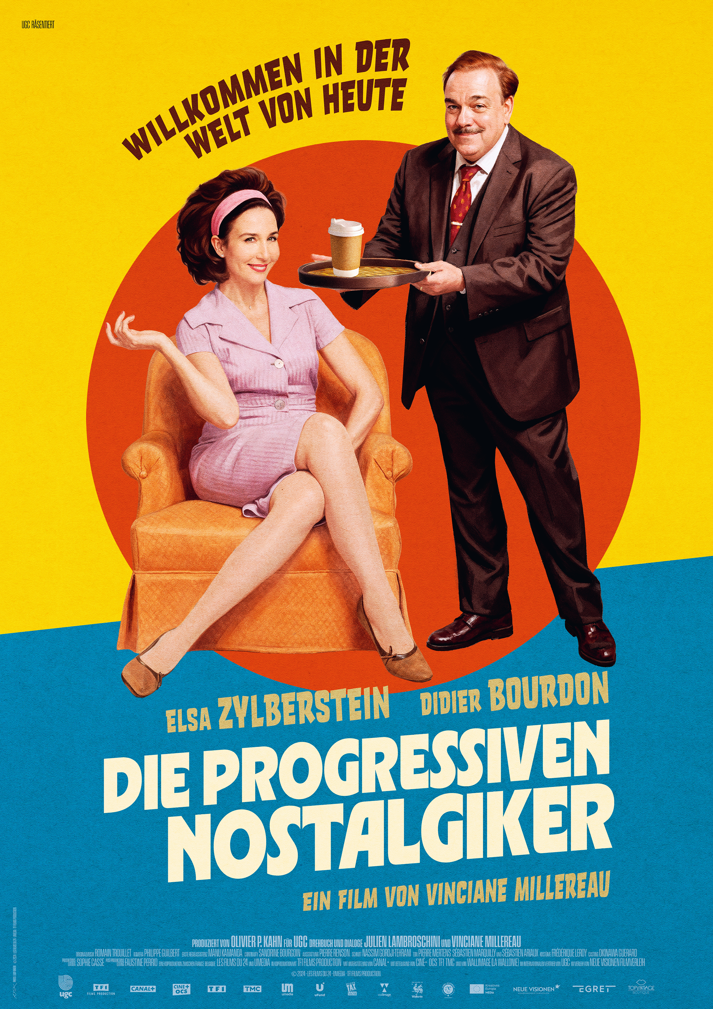 "Die progressiven Nostalgiker" - A1-Plakat